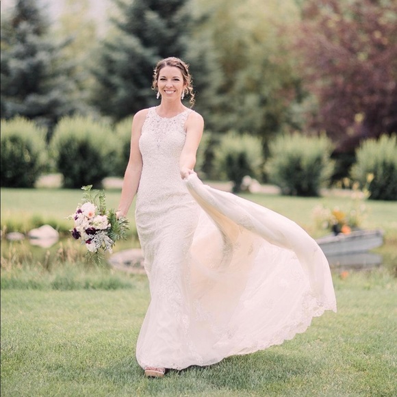 Essence of Australia Illusion Neckline (D2174). - Picture 3 of 5